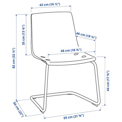 IKEA EKEDALEN / TOBIAS (ИКЕА ЭКЕДАЛЕН/ТОБИАС) 59482921 фото - 3