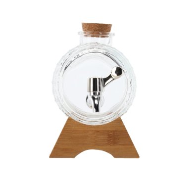 Диспенсер для напитков Chomik БОЧКА 1 л Прозрачный ZIX5704 фото - 4