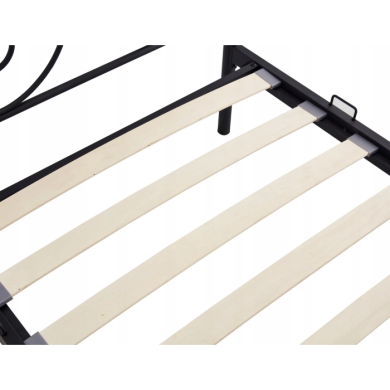 Кровать Mebel Elit LORDI 120x200 см | Черный - 4 Кровать Mebel Elit LORDI 120x200 см | Черный ME.LORDI/120/CZ/LOZ фото - 4