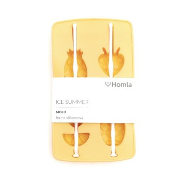 Форма для льда Homla ICE SUMMER Желтый - 3 Форма для льда Homla ICE SUMMER Желтый 230583 фото - 3