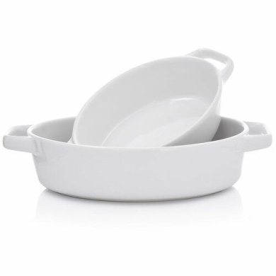 Форма керамическая Duka Fristad 28 см | Белый 1215165 фото - 4