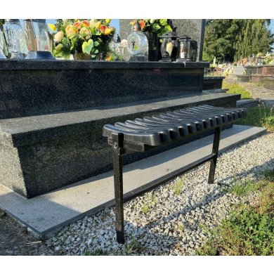 Складана садова лава Garden Line MEB8275 Чорний MEB8275 фото - 9