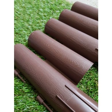 Садовый палисад Garden Line 8 шт Коричневый - 4 Садовый палисад Garden Line 8 шт Коричневый DOS2361_brown фото - 4