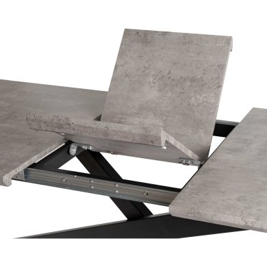 Розкладний обідній стіл Mebel Elit HAMILTON Бетон - 5 Розкладний обідній стіл Mebel Elit HAMILTON Бетон ME.HAMILTON/BET/S фото - 5