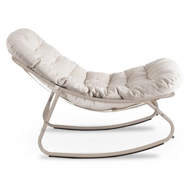 Кресло-качалка мягкое Mebel Elit AURORA 2 Бежевый ME.AURORA/BZ/KASZ/T/FW фото - 3