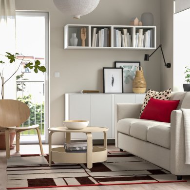 IKEA Килим RASTPLATS 170х240 см Бежевий (ИКЕА РАСТПЛАТС) 90560313 фото - 4