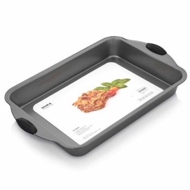 Форма для выпечки Duka Silcbake 36,8х26,5х5 см | Графит - 3 Форма для выпечки Duka Silcbake 36,8х26,5х5 см | Графит 2220021 фото - 3