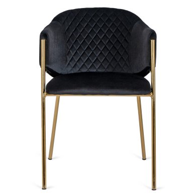 Обеденный стул Mebel Elit INNES Welur Черный - 2 Обеденный стул Mebel Elit INNES Welur Черный ME.INNES/CZ/ZL/V/K фото - 2