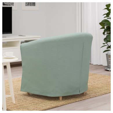 IKEA Кресло мягкое TULLSTA Светло-зеленый (ИКЕА ТАЛЛСТ) 39272716 фото - 5