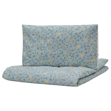 IKEA Комплект постельного белья GULDVAVARE 110х125 см Синий (ИКЕА ГУЛЬДВАВАРЕ) 00573635