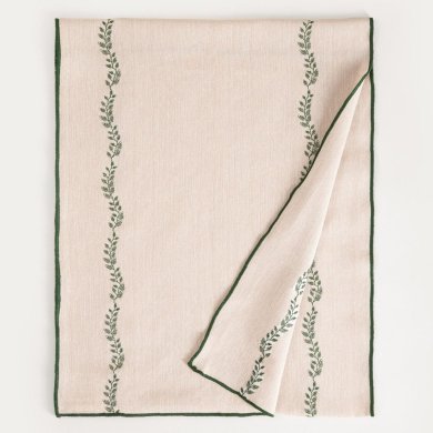 Доріжка на стіл (раннер) Homla ARRIATE 40x160 см Бежевий 242830 фото - 2