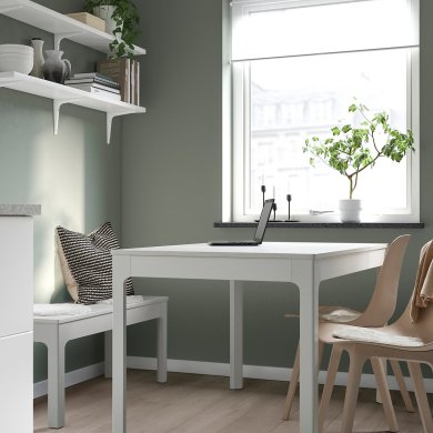 IKEA Подушка на стул MALORTSMOTT Белый (ИКЕА МАЛОРТСМОТТ) 20563560 фото - 3