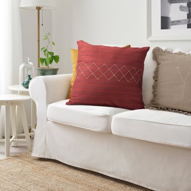 IKEA Декоративная наволочка MAVINN 50х50 см Красный (ИКЕА МАВИНН) 40587678 фото - 7