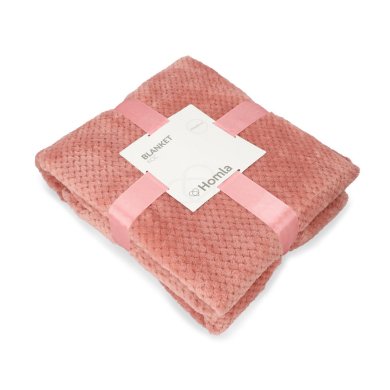 Плед Homla NOAH 150x200 см Розовый 164285 фото - 4