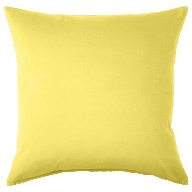 IKEA Декоративна наволочка SANELA 50х50 см Жовтий (ИКЕА САНЕЛА) 80590891