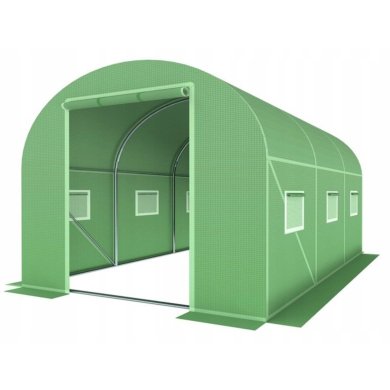 Парник теплица Kontrast 10 м² 4x2,5х2 м Зеленый - 3 Парник теплица Kontrast 10 м² 4x2,5х2 м Зеленый 5.07.27293 фото - 3