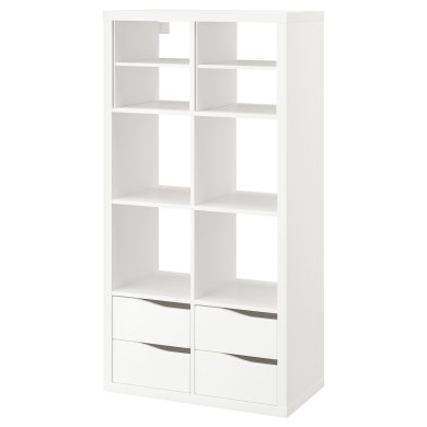 Стеллаж KALLAX Белый - 3 IKEA Стеллаж KALLAX Белый (ИКЕА КАЛЛАКС) 69552942 фото - 3