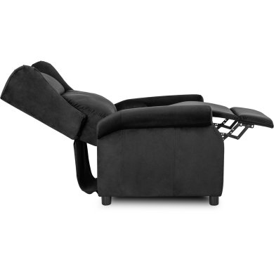 Кресло мягкое раскладное с реклайнером Mebel Elit SIMON Черный - 6 Кресло мягкое раскладное с реклайнером Mebel Elit SIMON Черный ME.SIMON/CZ/V/FW фото - 6