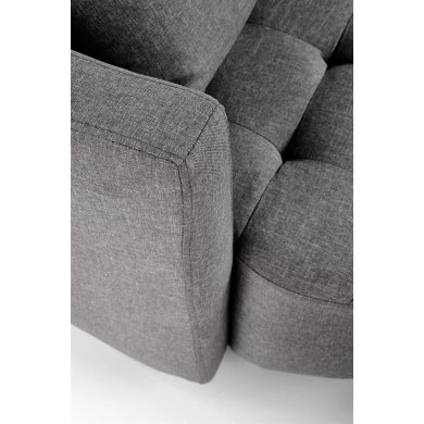 Кресло мягкое с пуфом Halmar Hampton Серый - 11 Кресло мягкое с пуфом Halmar Hampton Серый V-CH-HAMPTON-FOT фото - 11