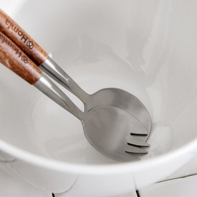 УЦІНКА Салатник з аксесуарами Homla MOOKA Білий brak/162608 фото - 7