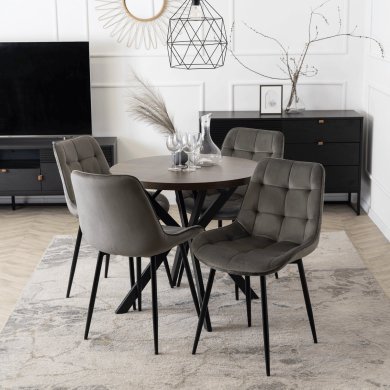 Розкладний обідній стіл Mebel Elit DORIAN Горіх - 7 Розкладний обідній стіл Mebel Elit DORIAN Горіх ME.DORIAN/O/CZ/S фото - 7