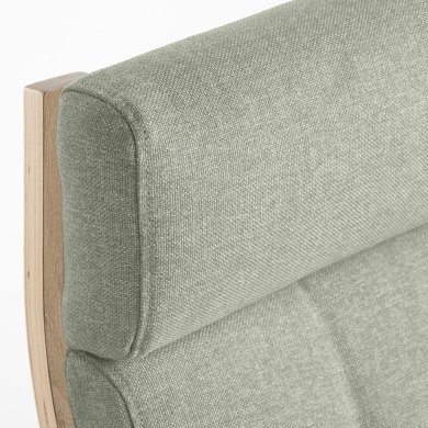 Крісло-качалка з підставкою POANG Бежевий - 5 IKEA Крісло-качалка з підставкою POANG Бежевий (ИКЕА ПОАНГ) 69501938 фото - 5