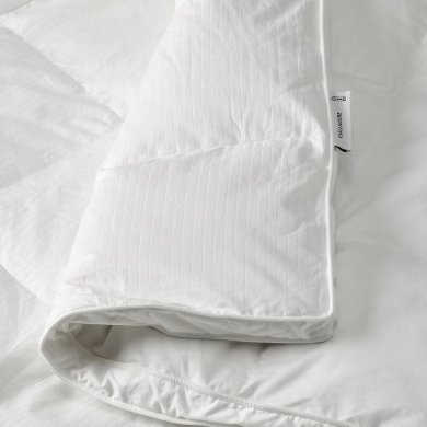 IKEA Ковдра демісезонна FJALLHAVRE 150x200 см Білий (ИКЕА ФЬЕЛЛЬХАВРЕ) 80458047 фото - 3