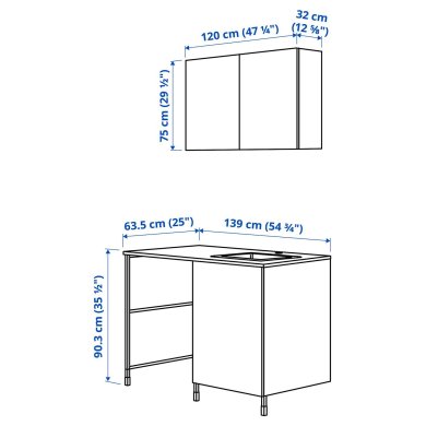 IKEA ENHET (ИКЕА ЭНХЕТ) 89613360 фото - 3