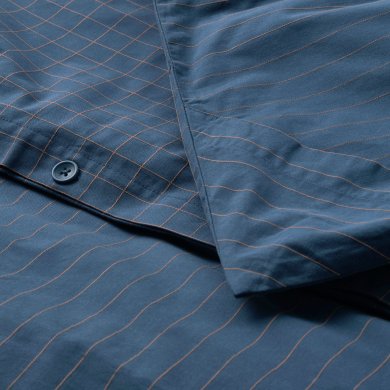 IKEA Комплект постельного белья DOFTAKLEJA 200x200 см Синий (ИКЕА ДОФТАГЛЮ) 70600579 фото - 3