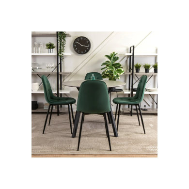 Обідній стілець Mebel Elit ARIS Welur Зелений - 14 Обідній стілець Mebel Elit ARIS Welur Зелений aris/zl фото - 14