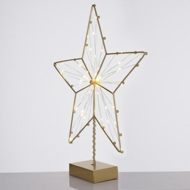 Декоративний світильник Duka LED Star Ljus 49 см | Золотий 2221082 фото - 3