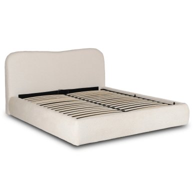 Кровать Mebel Elit BRISTOL Boucle 140x200 см Кремовый ME.BRISTOL/140/KR/TB/LOZZPOJ фото - 3