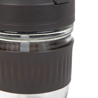 Кружка для воды Homla IDEUS 0,35 л | Серый / Прозрачный 215563 фото - 5