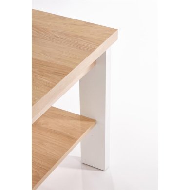 Журнальний стіл Halmar JENNA Білий - 7 Журнальний стіл Halmar JENNA Білий V-PL-JENNA-LAW-HIKORA/BIAŁY фото - 7