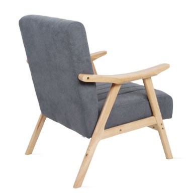 Кресло мягкое Homla TERRA Темно-серый 213197 фото - 4