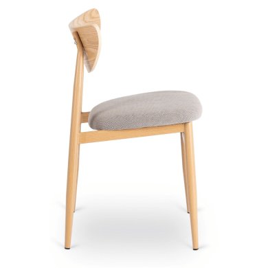 Обеденный стул Mebel Elit BRAGA Серый ME.BRAGA/P/D/T/K фото - 3