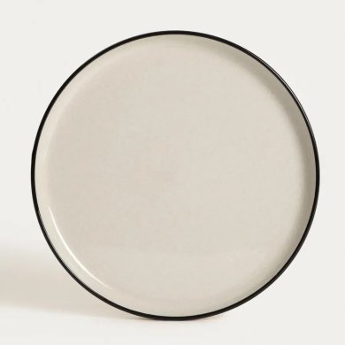 Набор обеденный тарелок Homla AZRA 27,5 см 4 шт Бежевый 244172 фото - 2