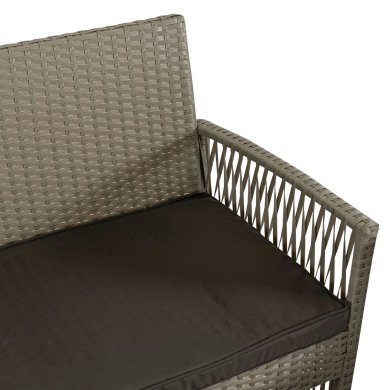 Комплект садових меблів Mebel Elit FILADELFIA Сірий ME.FILADELFIA/P/BZ/RT/OGR/ZES фото - 5