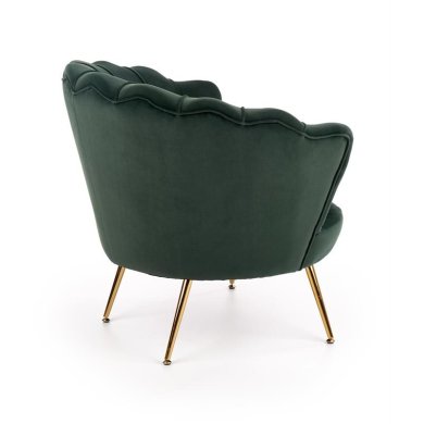 Кресло мягкое Halmar Amorinito Темно-зеленый V-CH-AMORINITO-FOT-C.ZIELONY фото - 4