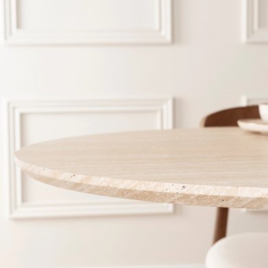 Обеденный стол Mebel Elit GIANNI Травертин ME.GIANNI/TRAW/O/S фото - 9