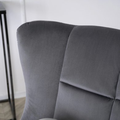 Кресло мягкое Mebel Elit VINCENT Серый ME.VINCENT/P/V/FW фото - 11