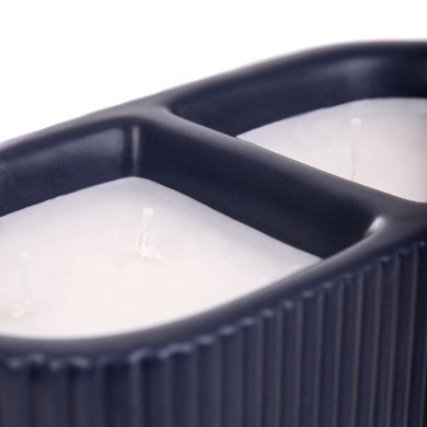 Ароматическая свеча Homla COZY Vanilla Honey 210 г Синий - 2 Ароматическая свеча Homla COZY Vanilla Honey 210 г Синий 234187 фото - 2