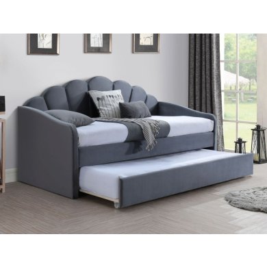 Кровать Signal Bella Velvet | Серый BELLAV90SZ