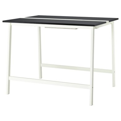 IKEA Столешница MITTZON 140x48 см Черный 40527788 фото - 2