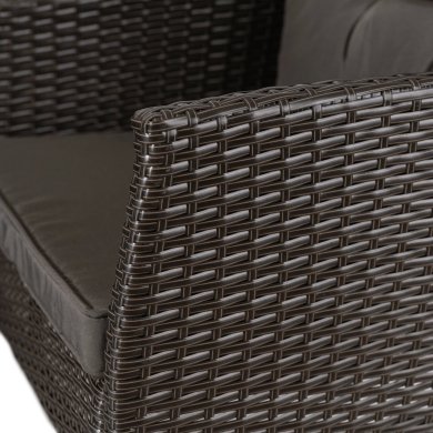 Комплект садовой мебели Mebel Elit ATLANTA Черный ME.ATLANTA/CZ/RT/OGR/ZES фото - 7