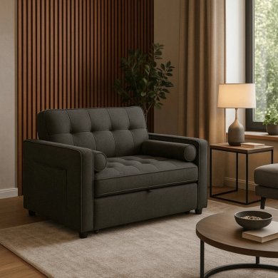 Кресло мягкое раскладное Mebel Elit CORRA Черный - 12 Кресло мягкое раскладное Mebel Elit CORRA Черный ME.CORRA/CZ/T/SOF фото - 12