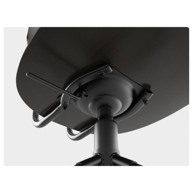 IKEA Офісне крісло KULLABERG Чорний (ИКЕА КУЛЛАБЕРГ) 90325518 фото - 7