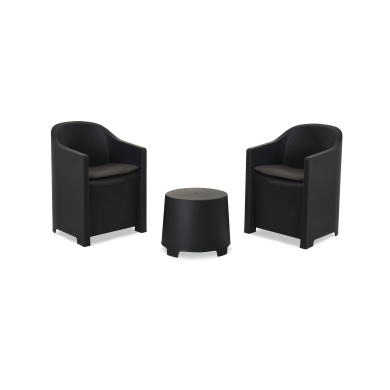 Комплект садових меблів Corciano LUNA Антрацит 8009271058019 фото - 4