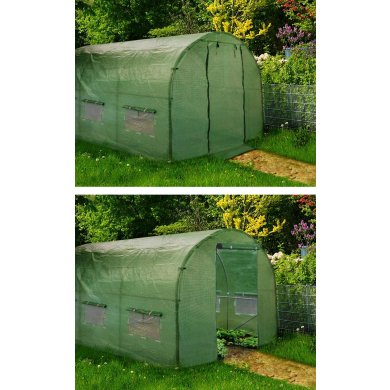 Парник теплица Garden Line 3,5x2x2 м Зеленый - 13 Парник теплица Garden Line 3,5x2x2 м Зеленый TUN5576 фото - 13