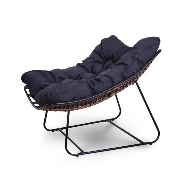 Садове крісло Corciano ST MIGUEL Чорний - 2 Садове крісло Corciano ST MIGUEL Чорний 5901157670823 фото - 2